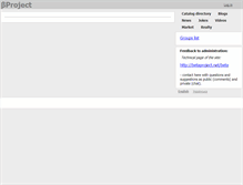 Tablet Screenshot of betaproject.net